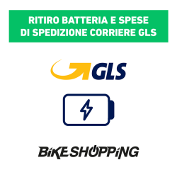 Ritiro Batteria e Spese di spedizione Corriere GLS