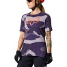 Fox Women Ranger DriRelease SS Jersey 2021 Maglia MTB e Casual da donna Viola