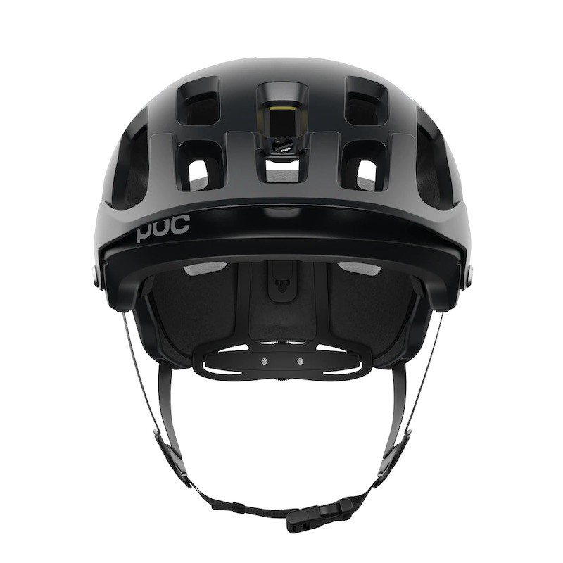 Vendita online POC Tectal Race MIPS Casco MTB Enduro Nero/Bianco