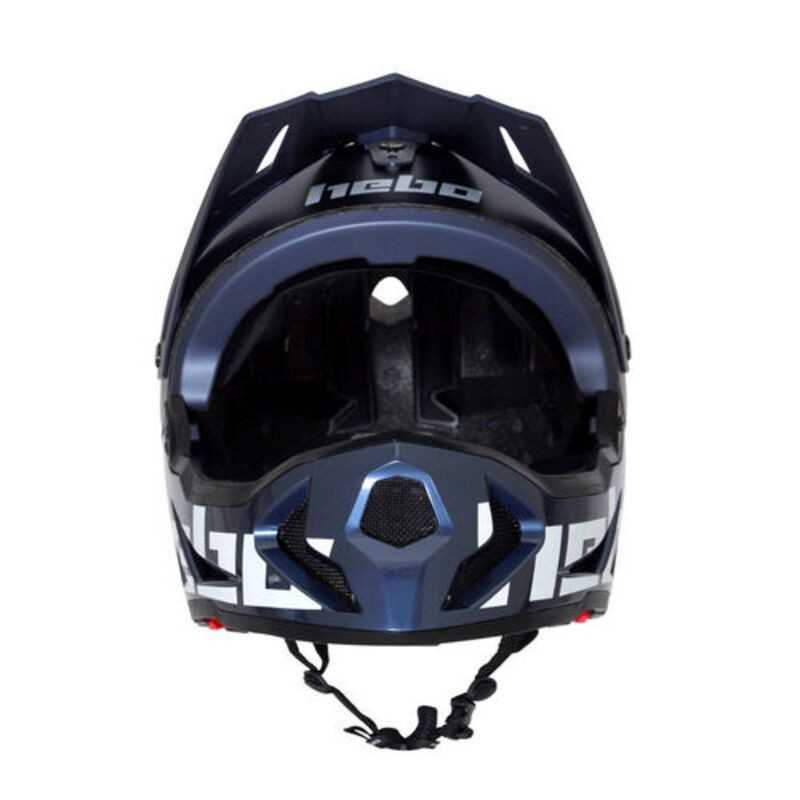 Hebo Helmet Origin + casco per MTB 2 in 1 colore Blu