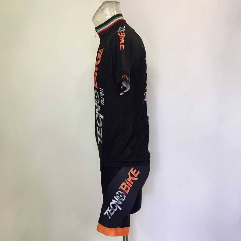 Maglia ciclismo con zip personalizzata TecnoBike